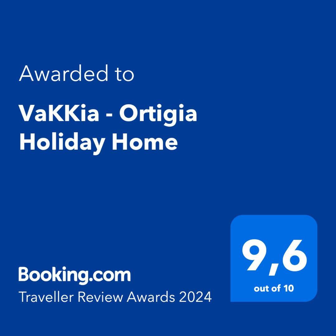 Vakkia - Ortigia Holiday Home Szirakúza Kültér fotó